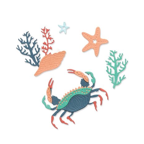 Sizzix Thinlits Die Set Ocean Medley (666674)