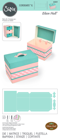 Sizzix ScoreBoards XL Die Box Treasure (663634) Sizzix ScoreBoards XL Die Box Treasure (663634)