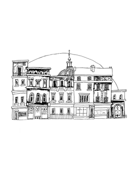 Crafty Individuals Christmas on Main Street Unmounted Rubber Stamps (CI-649) Crafty Individuals Christmas on Main Street Unmounted Rubber Stamps (CI-649)