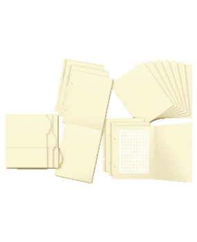 Graphic 45 Binder Album with Interactive Pages Ivory (4502922) Graphic 45 Binder Album with Interactive Pages Ivory (4502922)