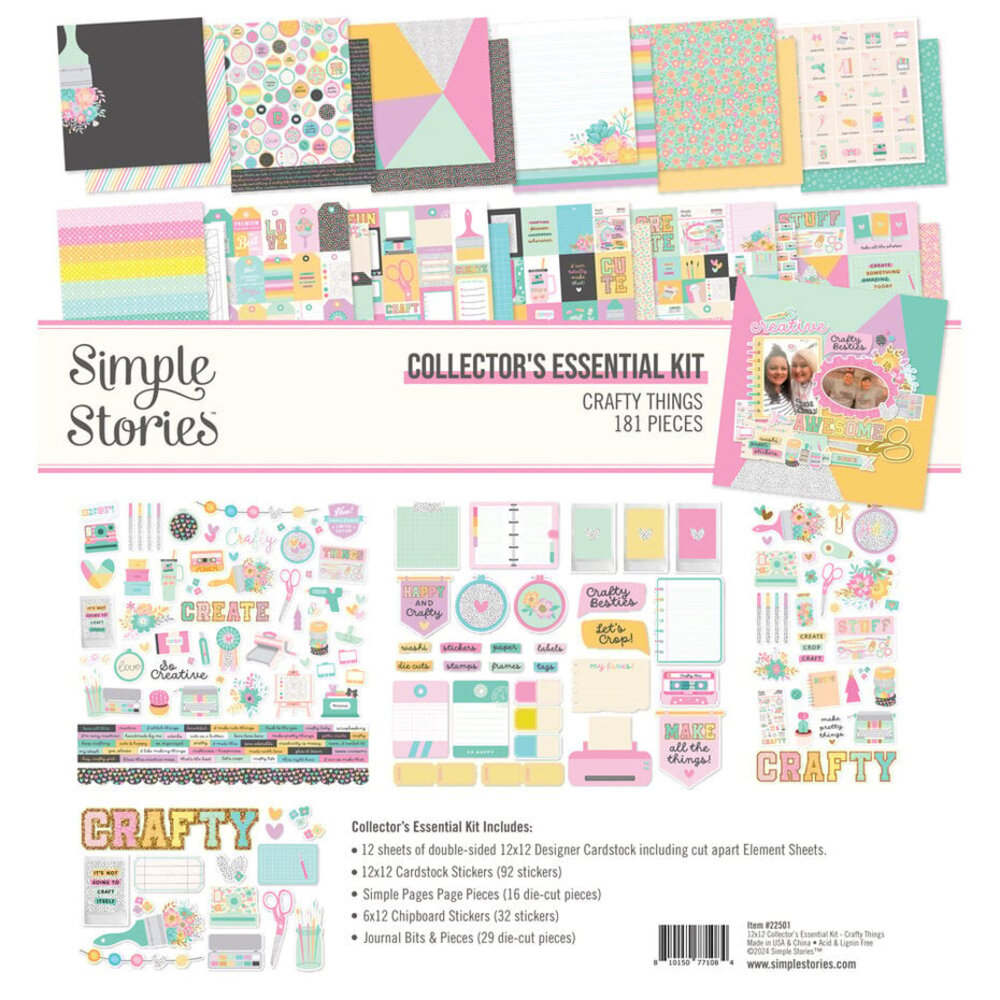 Simple Stories Crafty Things Collector's Essential Kit (22501)