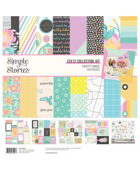 Simple Stories Crafty Things 12x12 Inch Collection Kit (22500) Simple Stories Crafty Things 12x12 Inch Collection Kit (22500)