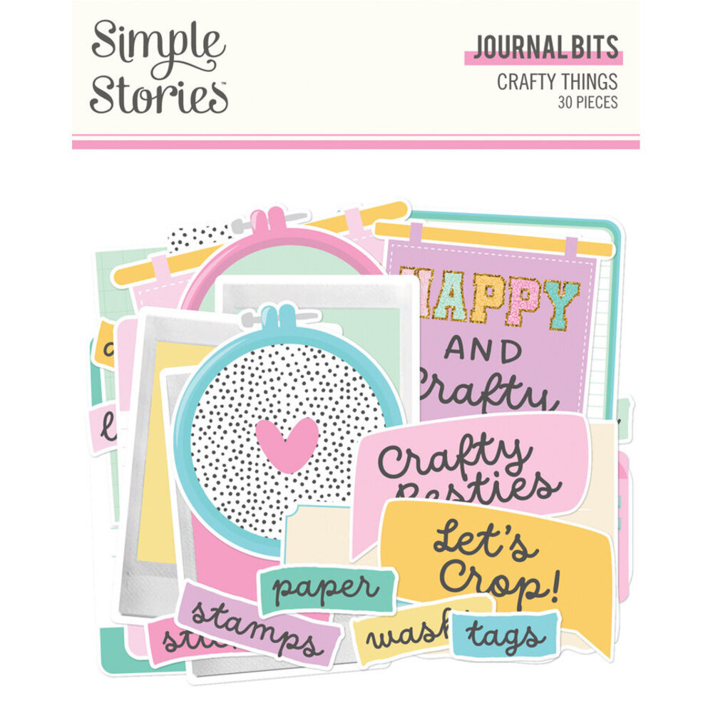 Simple Stories Crafty Things Journal Bits (22519) Simple Stories Crafty Things Journal Bits (22519)