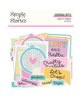 Simple Stories Crafty Things Journal Bits (22519) Simple Stories Crafty Things Journal Bits (22519)