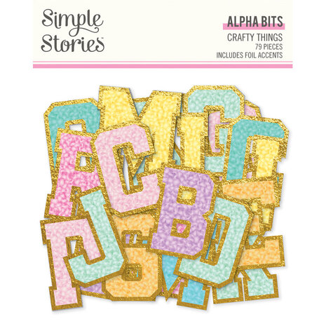 Simple Stories Crafty Things Alpha Bits (22522) Simple Stories Crafty Things Alpha Bits (22522)