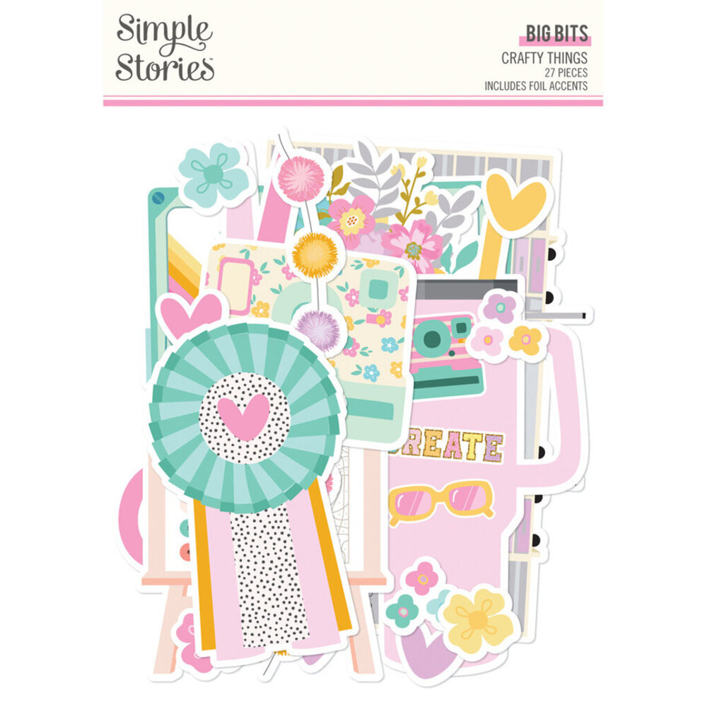 Simple Stories Crafty Things Big Bits (22523) Simple Stories Crafty Things Big Bits (22523)