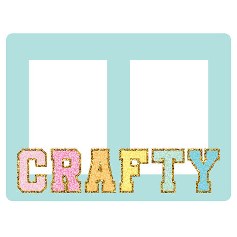Simple Stories Crafty Things Chipboard Frames (22526) Simple Stories Crafty Things Chipboard Frames (22526)