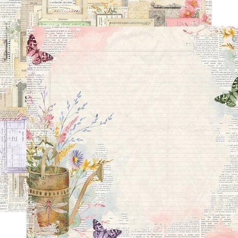 Simple Stories Simple Vintage Meadow Flowers 12x12 Inch Collection Kit (22600)