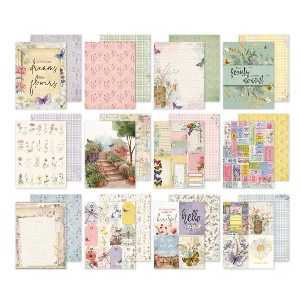 Simple Stories Simple Vintage Meadow Flowers 6x8 Inch Paper Pad (22619) Simple Stories Simple Vintage Meadow Flowers 6x8 Inch Paper Pad (22619)