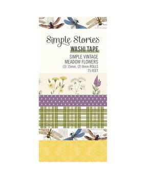 Simple Stories Simple Vintage Meadow Flowers Washi Tape (22633) Simple Stories Simple Vintage Meadow Flowers Washi Tape (22633)