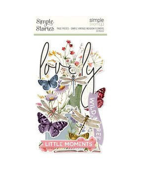 Simple Stories Simple Vintage Meadow Flowers Simple Pages Pieces (22634) Simple Stories Simple Vintage Meadow Flowers Simple Pages Pieces (22634)