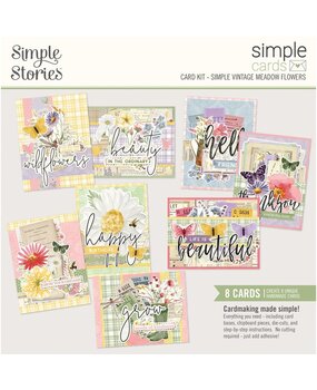 Simple Stories Simple Vintage Meadow Flowers Simple Cards Kit (22635) Simple Stories Simple Vintage Meadow Flowers Simple Cards Kit (22635)