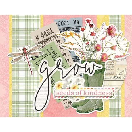 Simple Stories Simple Vintage Meadow Flowers Simple Cards Kit (22635)