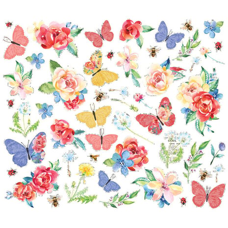 Simple Stories Simple Vintage Linen Market Floral Bits (22723) Simple Stories Simple Vintage Linen Market Floral Bits (22723)