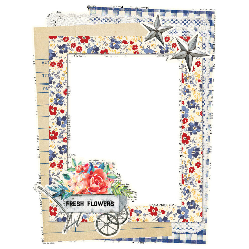 Simple Stories Simple Vintage Linen Market Chipboard Frames (22727) Simple Stories Simple Vintage Linen Market Chipboard Frames (22727)
