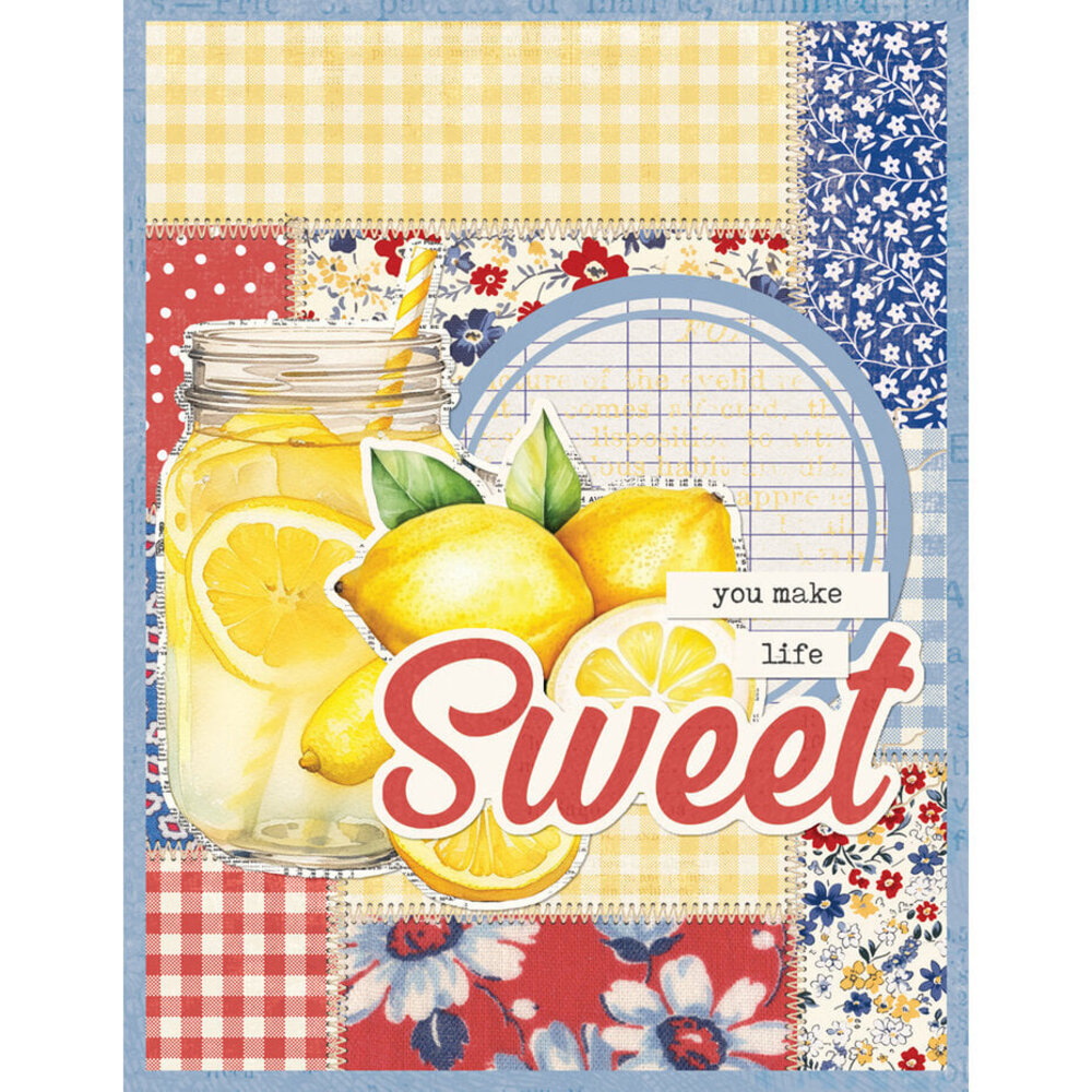 Simple Stories Simple Vintage Linen Market Simple Pages Pieces (22735)