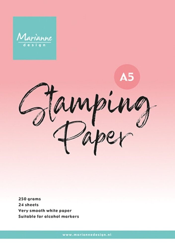 Marianne Design Stamping Paper A5 (CA3195) Marianne Design Stamping Paper A5 (CA3195)