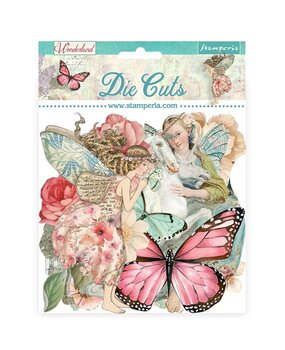 Stamperia Wonderland Die Cuts (DFLDC101) Stamperia Wonderland Die Cuts (DFLDC101)