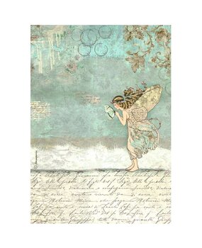 Stamperia Wonderland A4 Rice Paper Fairy (DFSA4930)* Stamperia Wonderland A4 Rice Paper Fairy (DFSA4930)*