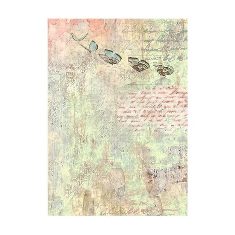 Stamperia Wonderland A6 Rice Paper Backgrounds (DFSAK6025) Stamperia Wonderland A6 Rice Paper Backgrounds (DFSAK6025)
