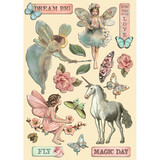 Stamperia Wonderland Wooden Shapes A5 (KLSP163)*