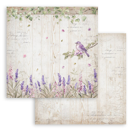 Stamperia Lavender 12x12 Inch Paper Pack (SBBL155) Stamperia Lavender 12x12 Inch Paper Pack (SBBL155)