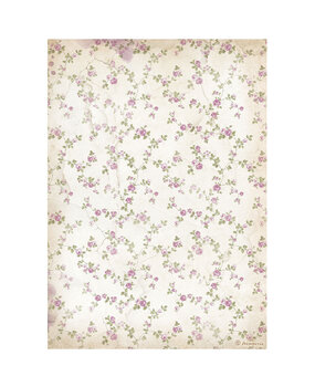 Stamperia Lavender A4 Rice Paper Little Flowers Background (DFSA4882) Stamperia Lavender A4 Rice Paper Little Flowers Background (DFSA4882)