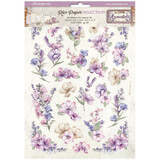 Stamperia Lavender Rice Paper Selection A4 (DFSA4XLV)