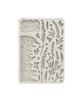 Stamperia Lavender Silicon Mould A5 Elements (KACMA530)