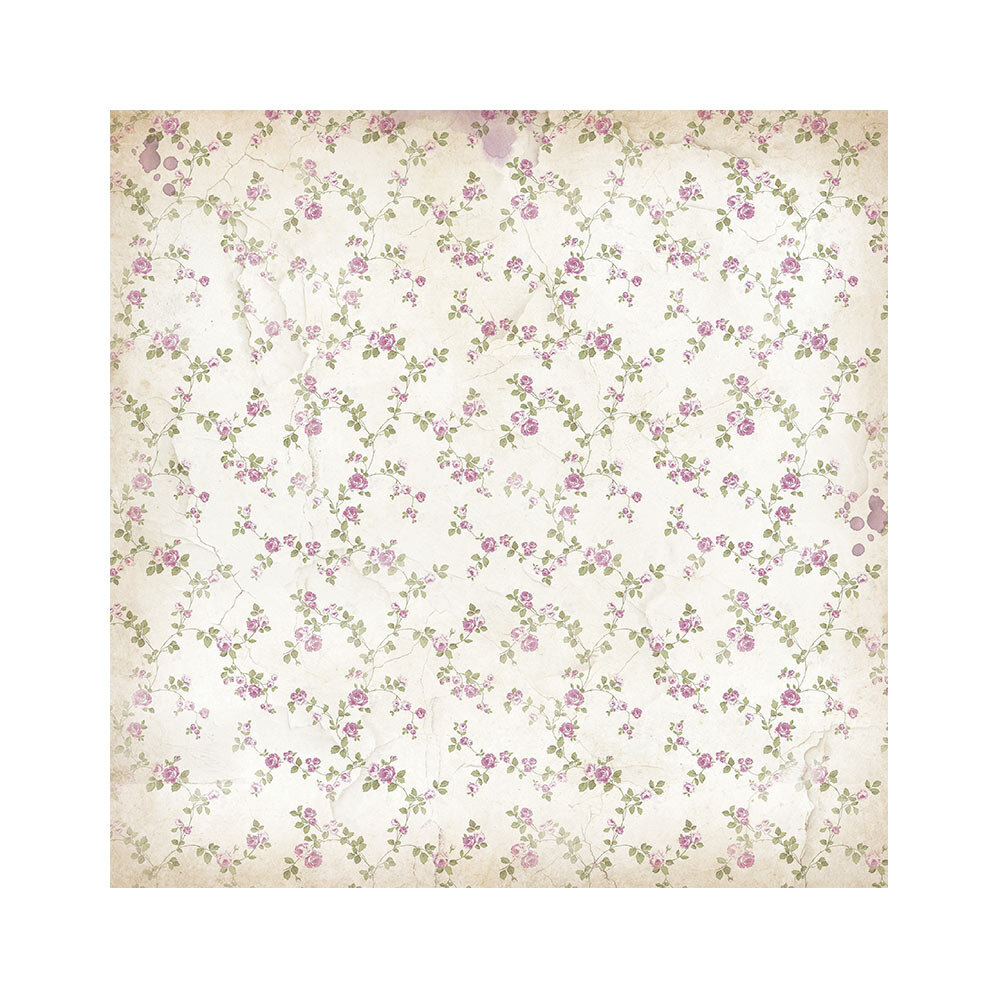 Stamperia Lavender 12x12 Inch Fabric Sheets (SBPLT30) Stamperia Lavender 12x12 Inch Fabric Sheets (SBPLT30)