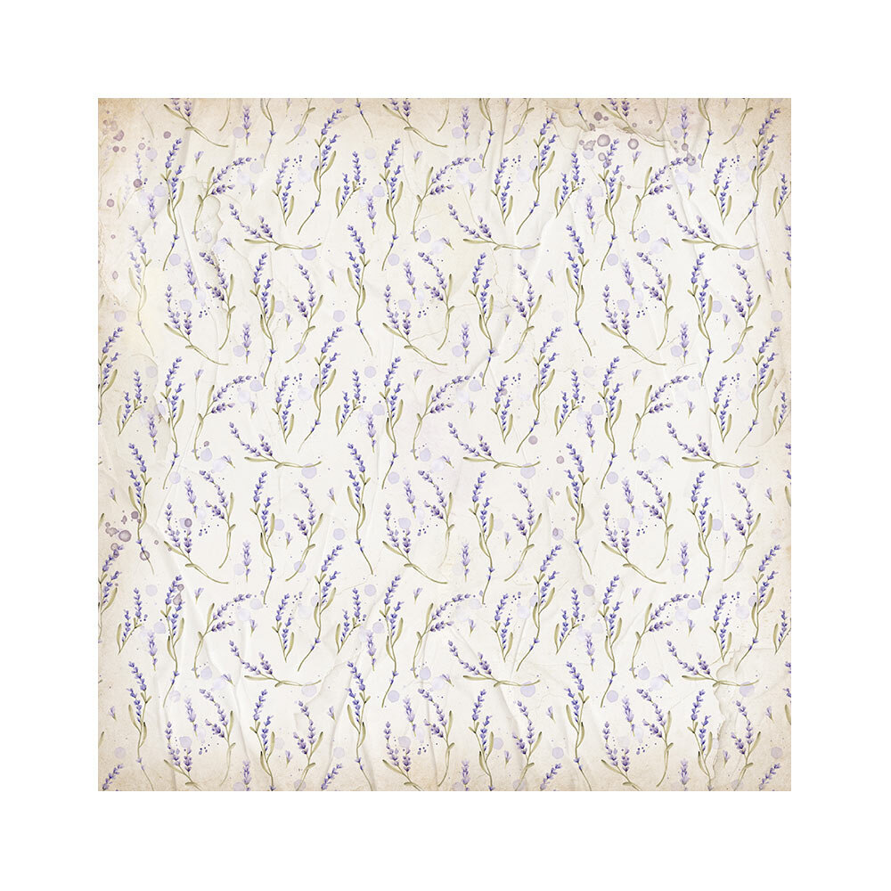 Stamperia Lavender 12x12 Inch Fabric Sheets (SBPLT30) Stamperia Lavender 12x12 Inch Fabric Sheets (SBPLT30)