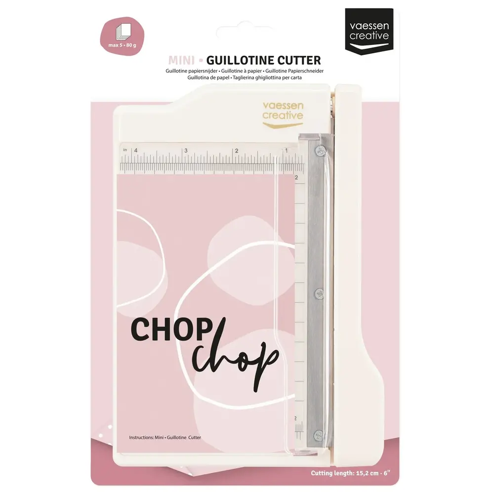 Vaessen Creative Mini Guillotine voor 6x6 Inch Papier (2137-056)