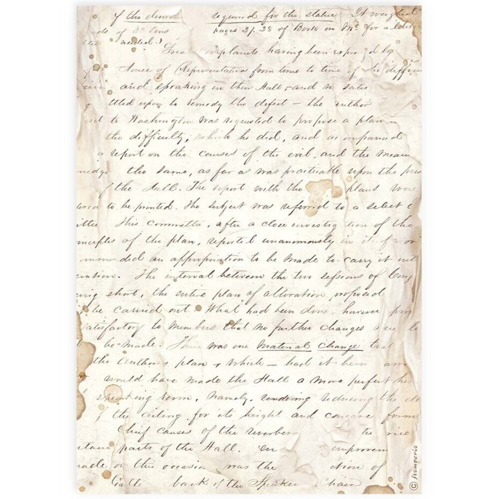 Stamperia Best Sellers Collection A4 Rice Paper Handmade Letter (DFSA4913) Stamperia Best Sellers Collection A4 Rice Paper Handmade Letter (DFSA4913)