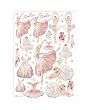 Stamperia Best Sellers Collection A4 Rice Paper Dancer (DFSA4907)*