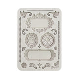 Stamperia Best Sellers Collection Silicon Mould A5 Frames and Plates (KACMA513)*