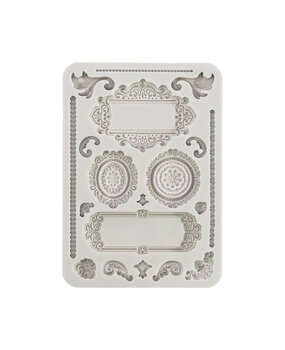 Stamperia Best Sellers Collection Silicon Mould A5 Frames and Plates (KACMA513)*