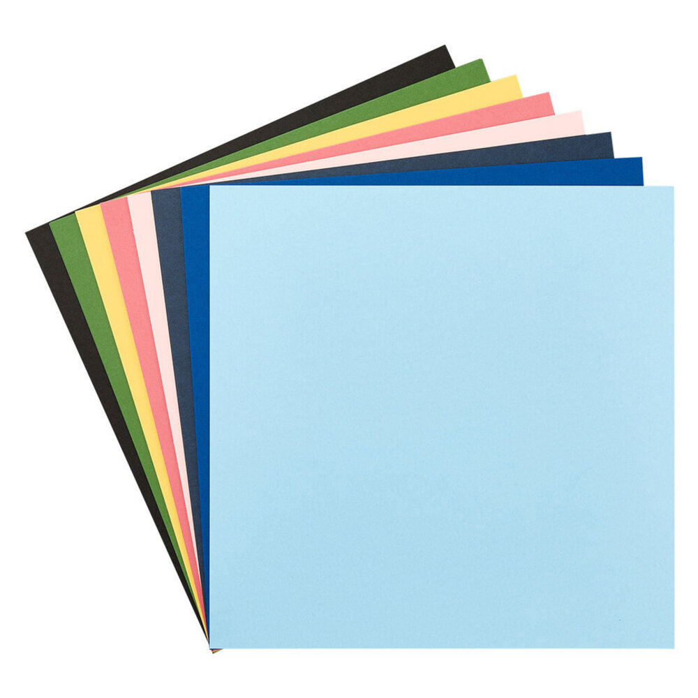 Spellbinders Color Essential Cardstock 12x12 Inch Bayfair (CS-072) Spellbinders Color Essential Cardstock 12x12 Inch Bayfair (CS-072)