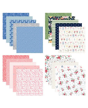 Spellbinders Bayfair 6x6 Inch Designer Paper Pad (168476) Spellbinders Bayfair 6x6 Inch Designer Paper Pad (168476)