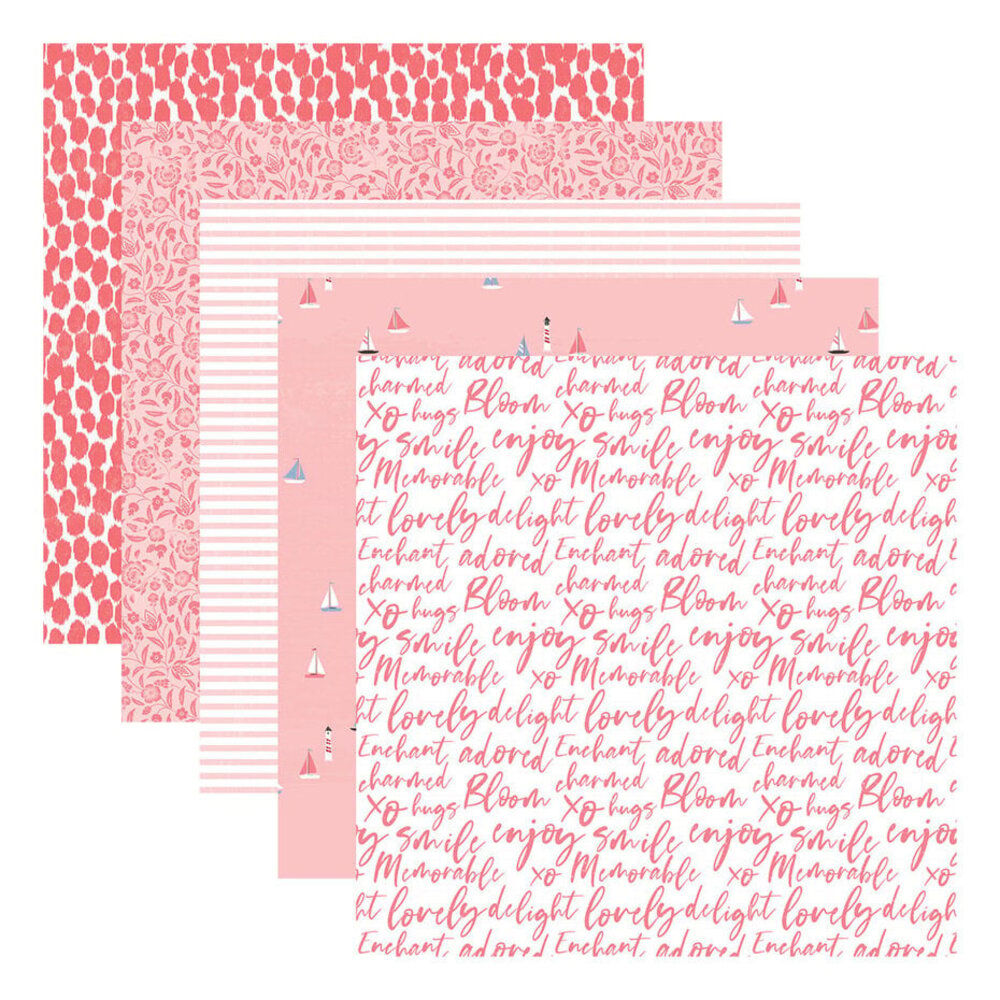 Spellbinders Bayfair 6x6 Inch Designer Paper Pad (168476) Spellbinders Bayfair 6x6 Inch Designer Paper Pad (168476)