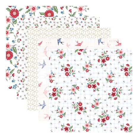 Spellbinders Bayfair 6x6 Inch Designer Paper Pad (168476) Spellbinders Bayfair 6x6 Inch Designer Paper Pad (168476)