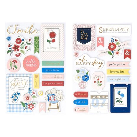 Spellbinders Bayfair Chipboard Embellishments (168481) Spellbinders Bayfair Chipboard Embellishments (168481)