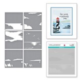 Spellbinders Fair Winds Uncharted Waters Stencils (STN-088)