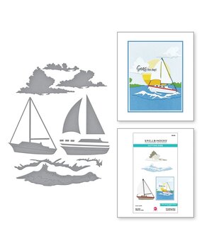 Spellbinders Fair Winds Set Sail Dies (S5-633) Spellbinders Fair Winds Set Sail Dies (S5-633)