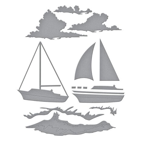 Spellbinders Fair Winds Set Sail Dies (S5-633) Spellbinders Fair Winds Set Sail Dies (S5-633)