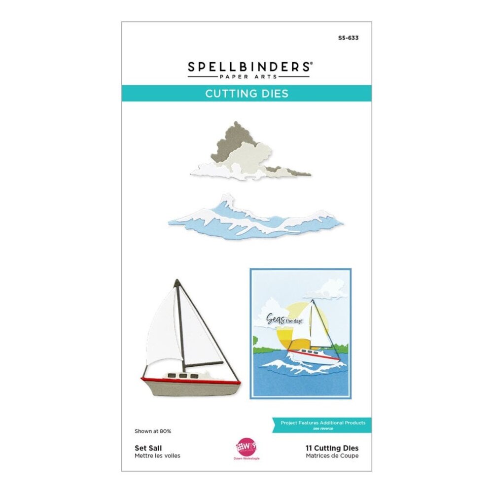 Spellbinders Fair Winds Set Sail Dies (S5-633) Spellbinders Fair Winds Set Sail Dies (S5-633)