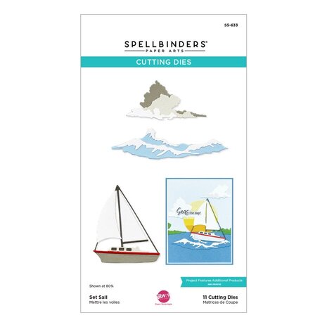 Spellbinders Fair Winds Set Sail Dies (S5-633) Spellbinders Fair Winds Set Sail Dies (S5-633)