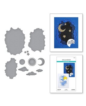 Spellbinders Tunnel Scapes Tunnel Clouds Dies (S6-233) Spellbinders Tunnel Scapes Tunnel Clouds Dies (S6-233)