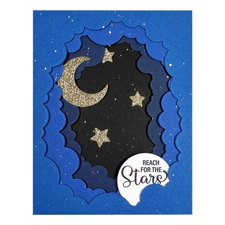 Spellbinders Tunnel Scapes Tunnel Clouds Dies (S6-233) Spellbinders Tunnel Scapes Tunnel Clouds Dies (S6-233)