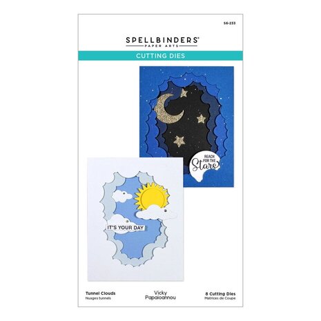 Spellbinders Tunnel Scapes Tunnel Clouds Dies (S6-233) Spellbinders Tunnel Scapes Tunnel Clouds Dies (S6-233)