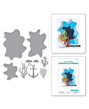 Spellbinders Tunnel Scapes Underwater Tunnel Dies (S6-235) Spellbinders Tunnel Scapes Underwater Tunnel Dies (S6-235)